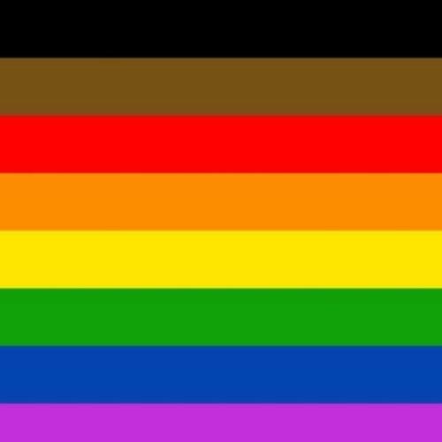 BLM rainbow flag